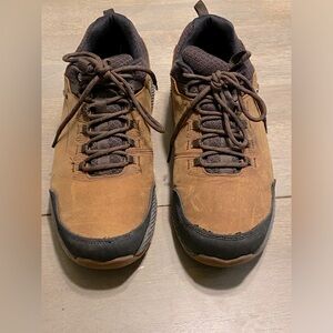 Merrell Mens Shoes Forestbound Waterproof Hiking Laceup Brown 10.5